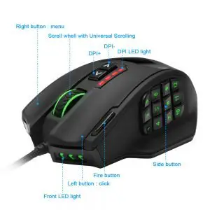 Additonal Buttons On Gaming Mouse